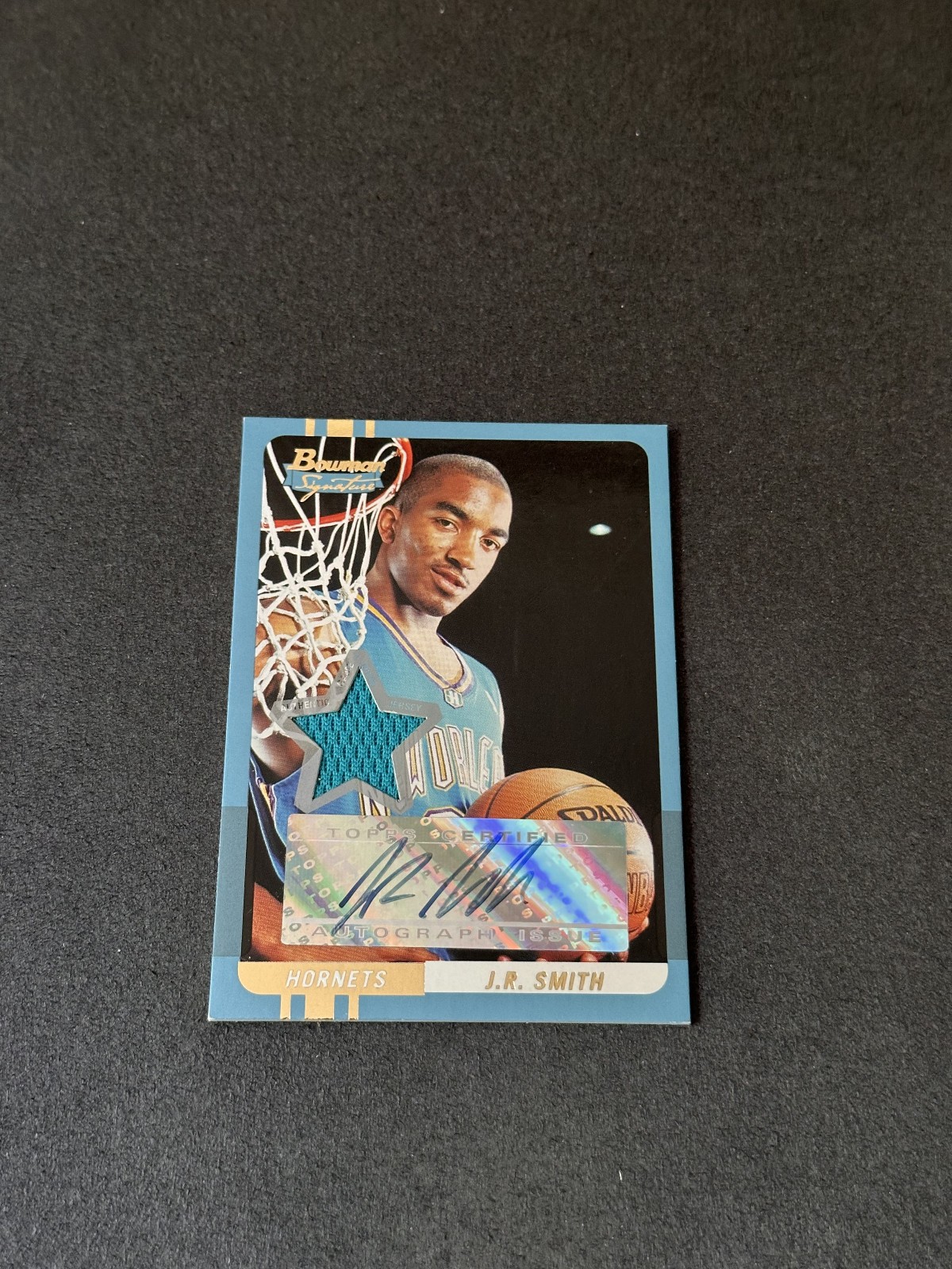 J.R. Smith 2004-05 Bowman Signature Rookie Jersey Auto Autograph #67 064/169
