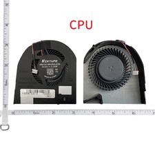 NEW Laptop CPU GPU Cooling Fan For Dell Precision 7530 M7530 7540 M7540 P74F
