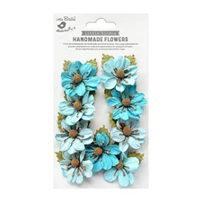 Little Birdie Wendy Paper Flowers 9/Pkg-Song Of The Sea