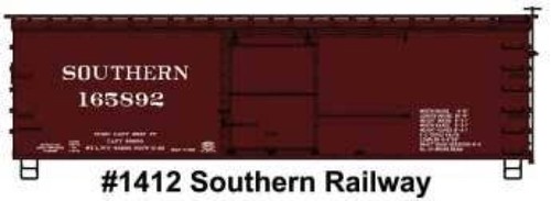 Vagón de carga Accurail HO 36' de madera con doble funda Southern SOU #165892 1412 | Zustand: New