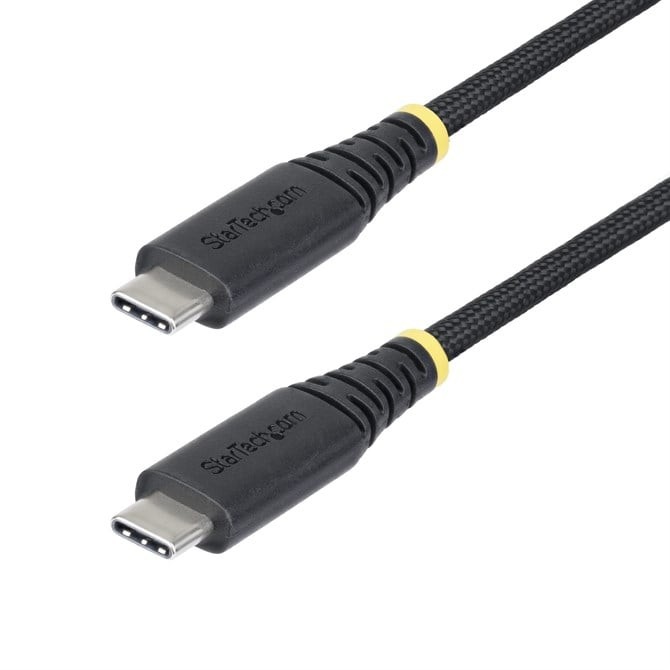 StarTech.com 6ft 2m USB-C Charging Cable Durable and Ultra-Flexible 240W 5A PD E