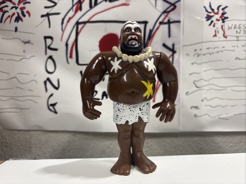WWF KAMALA HASBRO WRESTLING FIGURE 1993 SERIES 7 W...