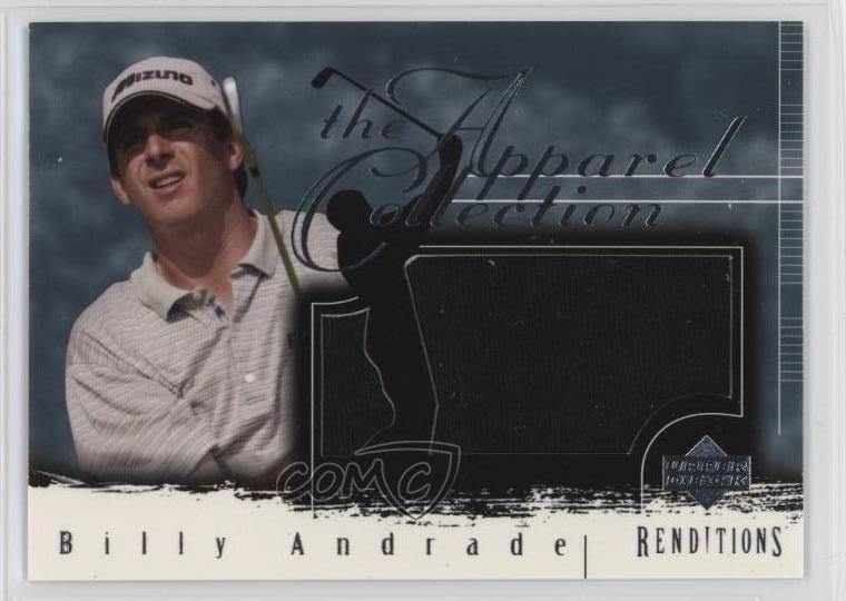 2003 Upper Deck Renditions Apparel Collection Billy Andrade #AC-BA nd3