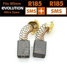Evolution R185SMS R185SMS+ Carbon Brushes 185mm TCT Sliding Mitre Saw 