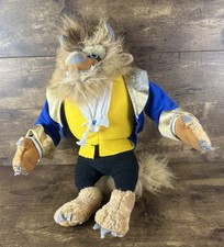 Vintage Disney Beauty And The Beast 16  BEAST Plush Toy-1992 Fast Safe Shipping
