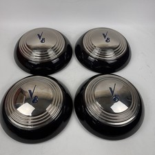 Set Of 4 Ford Wide Five Hub Caps 1936 1937 1938 1939 Flathead V8 Set Of 4 Ford Wide Five Hub Caps 1936 1937 1938 1939 Flathead V8