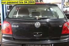 Heckklappe / Heckdeckel (vor Facelift) VW Polo 1.4 9 N Farbe Schwarz-metallic