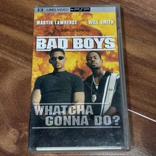Bad Boys PSP UMD VIDEO Region 1 Movie ACTION Will Smith