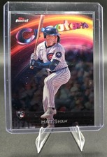 2025 Topps Finest - Creators Matt Shaw #C-13 (RC)