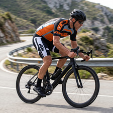 Mens Cycling Jersey Set Bib Shorts Team Short...