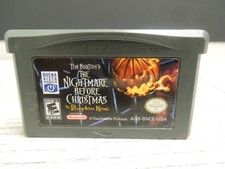 The Nightmare Before Christmas: The Pumpkin King Nintendo GameBoy Advance Game