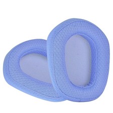 1Pair Purple Mesh Sponge Ear Pads Cushions Cover For Logitech G335 Headphone dd