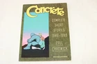 CONCRETE - Complete Short Stories 1986-1989 Paul Chadwick TPB 1990 First Edition