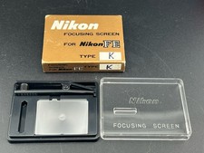 Nikon FE Type K Focusing Screen Original Packaging Box Japan