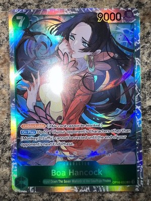 OP16 The Time of Battle Boa Hancock SR OP16-032 One Piece CCG NM English
