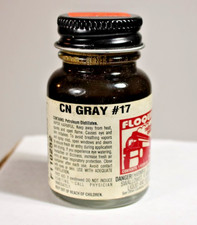 FLOQUIL Model Railroad Paint 1 oz CN GRAY 17