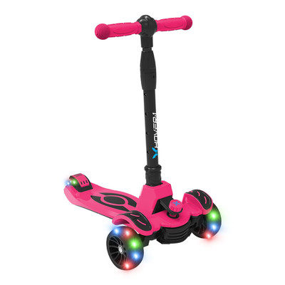 Hover-1 Vivid Folding Kick Scooter For Kids 5 Year Old Features Lean-To-Turn