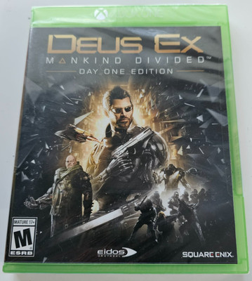 Deus Ex: Mankind Divided - Day One Edition for Xbox One New Sealed