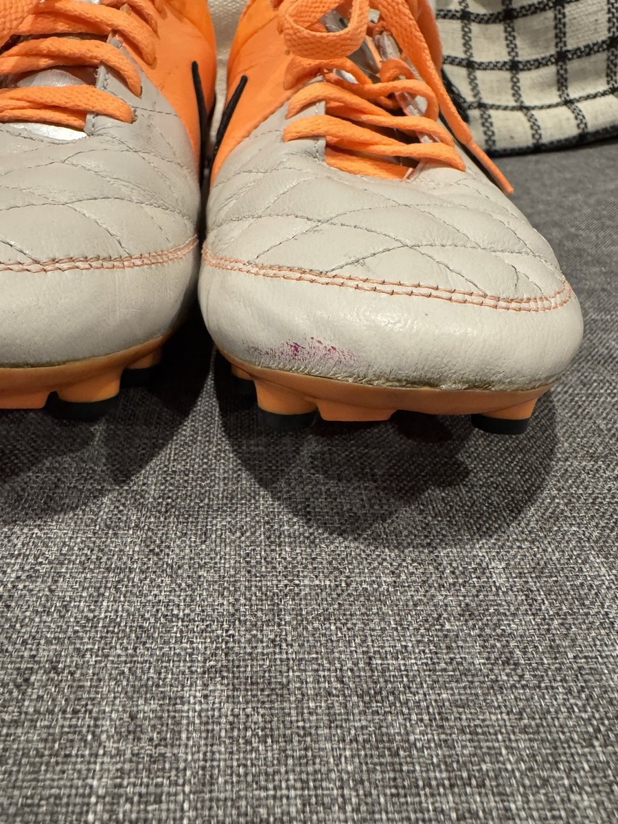 Nike Tiempo Genio Ag Desert Sand/black/atomic Orange US 5Y | eBay