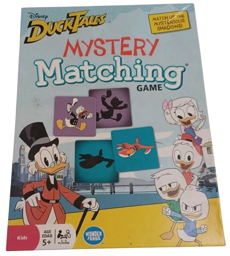 Disney Duck Tales Mystery Matching Game Fun Disney Game 2018 - Complete