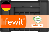 Lifewit Besteckkasten FüR Schublade, Verstellbarer Besteckhalter Kunststoff Best