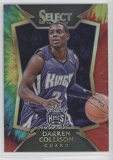 2014-15 Panini Select Concourse Tie-Dye Prizm 3/25 Darren Collison #53 k4i