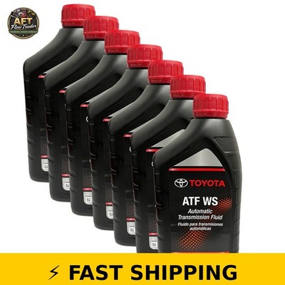 Toyota ATF Automatic Transmission Oil Fluid ATFWS 7Qt