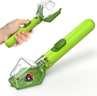 Bug Catcher Kit for Kids 6X Magnifier STEM Insect Trap Educational Toy Green