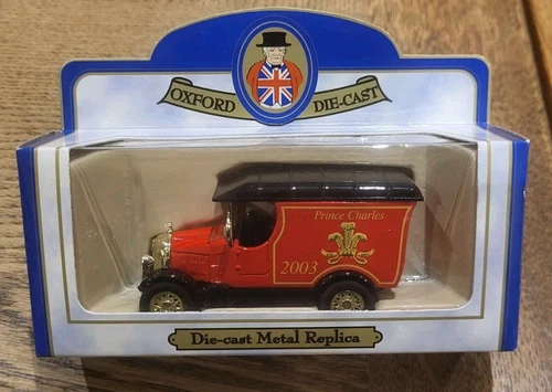 VANS OXFORD DIE CAST Edizione Limitata Bullnose Morris Van ROY004 Prince Charles 2003