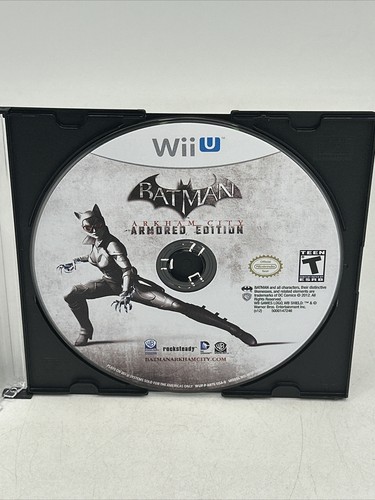 Batman: Arkham City Armored Edition (Nintendo Wii U, 2012) Disc Only Tested
