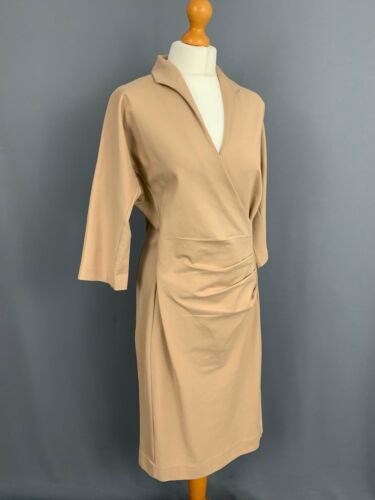 WINSER LONDON DRESS - LIGHT BROWN - Women&#039;s Size UK 14