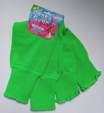 1980s Style Dance Gear Ladies Green Leg Warmers Dance Ballet Hen Party One Size