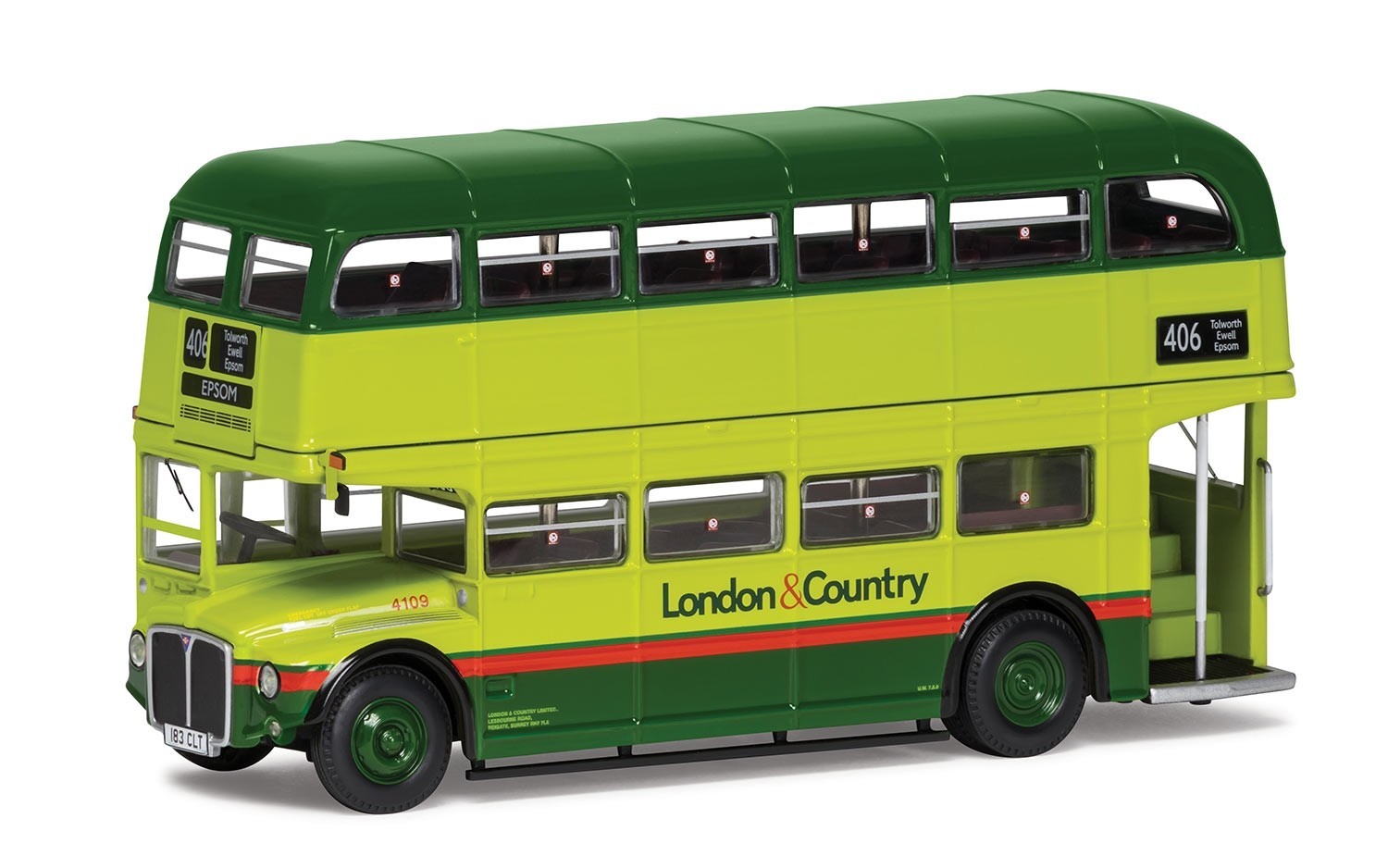 CORGI OOC LONDON & COUNTRY AEC RM ROUTEMASTER (406 EPSOM)-OM46313A