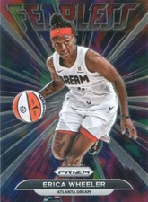 2022 Panini Prizm WNBA ERICA WHEELER #8 FEARLESS INSERT DREAM FEVER