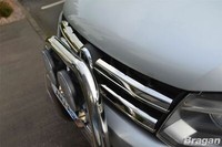 Front Chrom Grill Zierleiste FüR Volkswagen Amarok 2010-2016 4X4 ZubehöR Styling