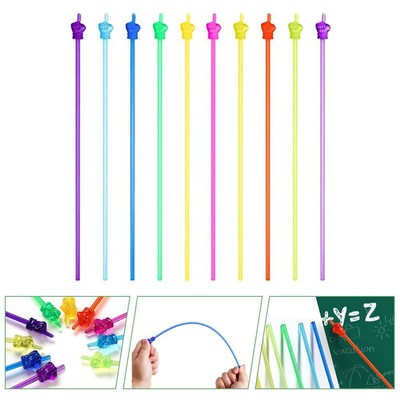 Richardy 10Pcs Mini Hand Pointer Stick for Classroom Presentation Finger Kids...