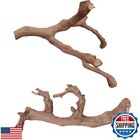 Bnosdm 2Pcs Reptile Wood Branches Decor Lizard Habitat Decoration Snake Climb