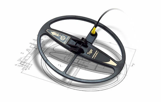 Mars Tiger 13"x10” DD Waterproof Search Coil for Teknetics G2 Metal Detector - Image 3 of 4