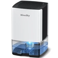 NineSky Dehumidifier for Home, 35oz Water Tank (300 sq.ft),  Assorted Colors 