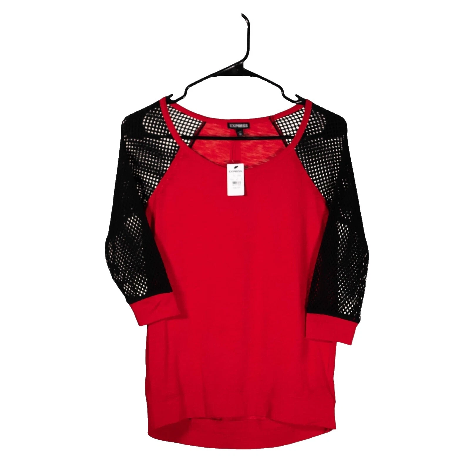 Top de algodón patrón sólido Express para Mujeres