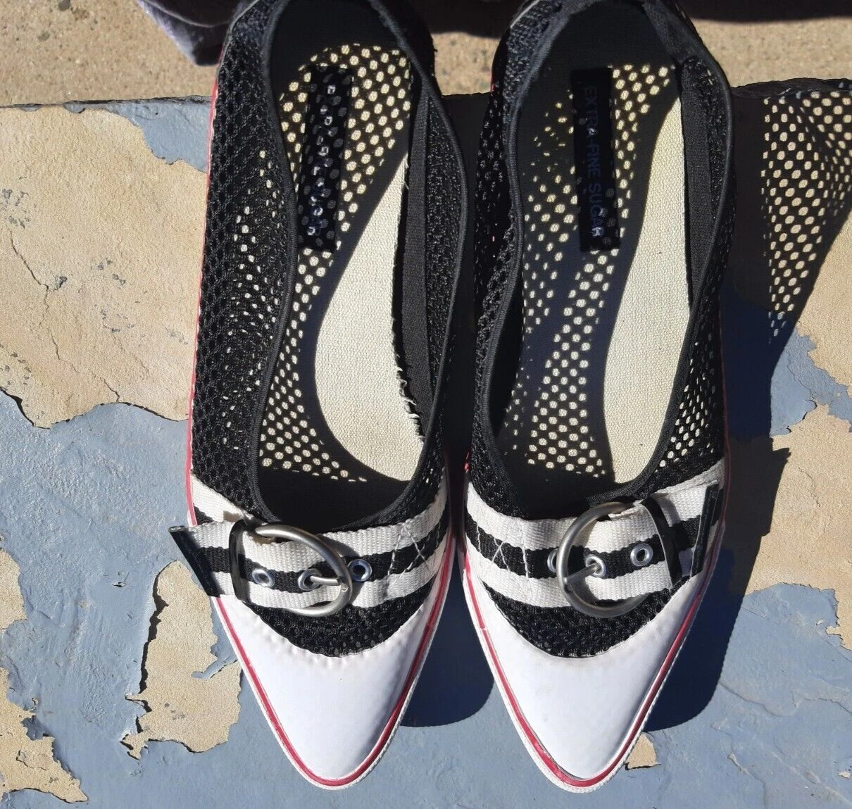 Sugar slip-on novel mesh sneakers