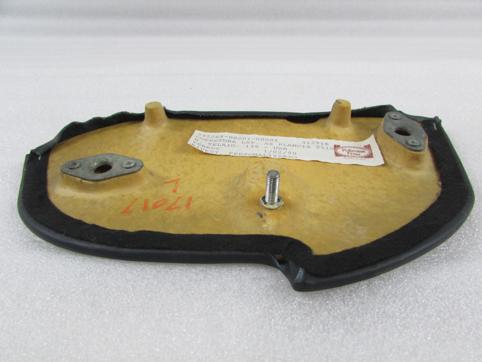 Ferrari 550, LH, Left Dash End Panel, Black, Used, P/N 64766500