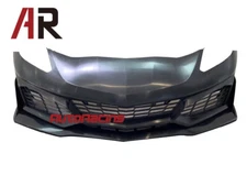 ZR1 Style Front Bumper w/ Chin Lip / Winglets Fits 2014-2019 Corvette C7