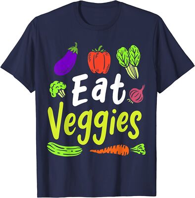 Green Grocer Vegan Vegetables Vegetarian Eat Veggies T-Shirt