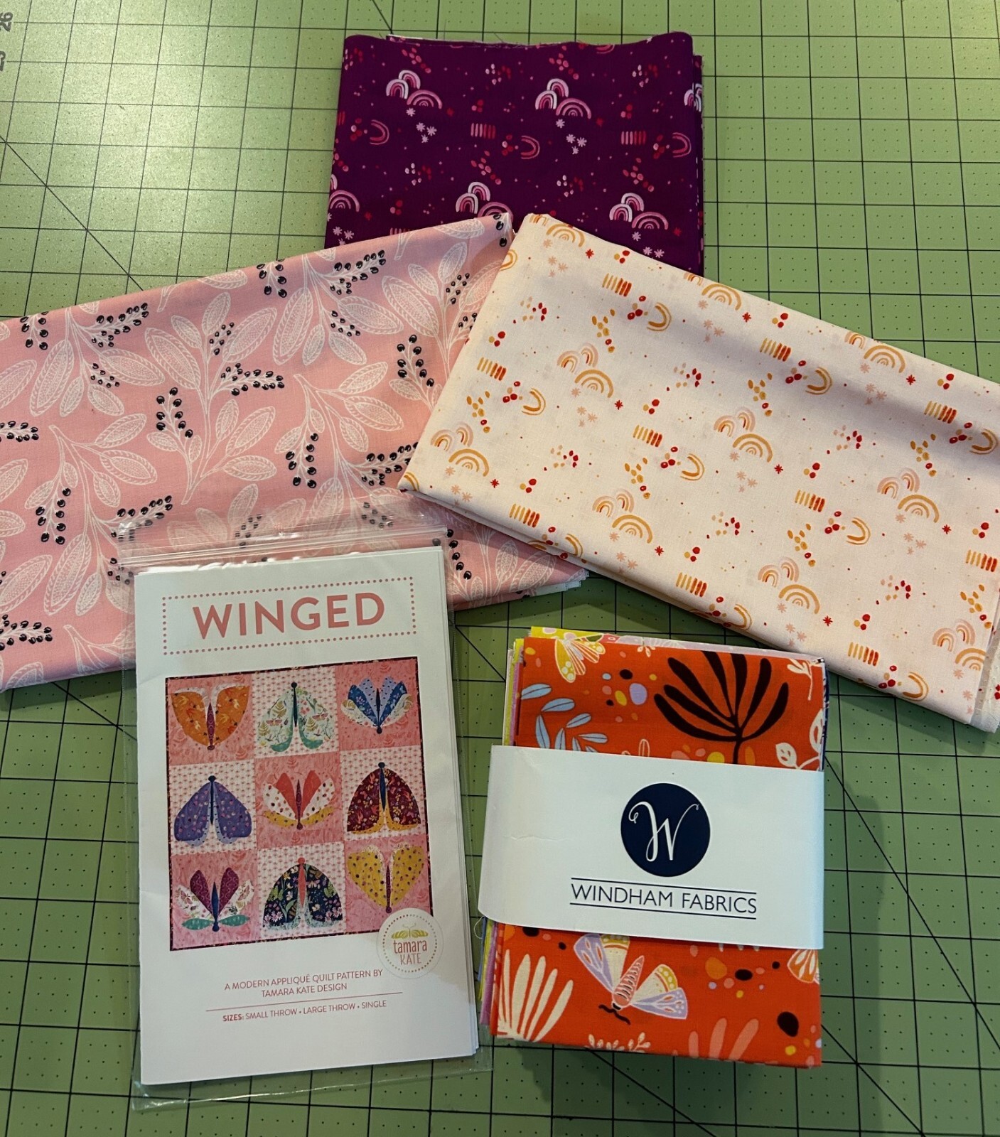 Winged Quilt Pattern Winged Quilt Kit - Aerial Wallhanging | eBay