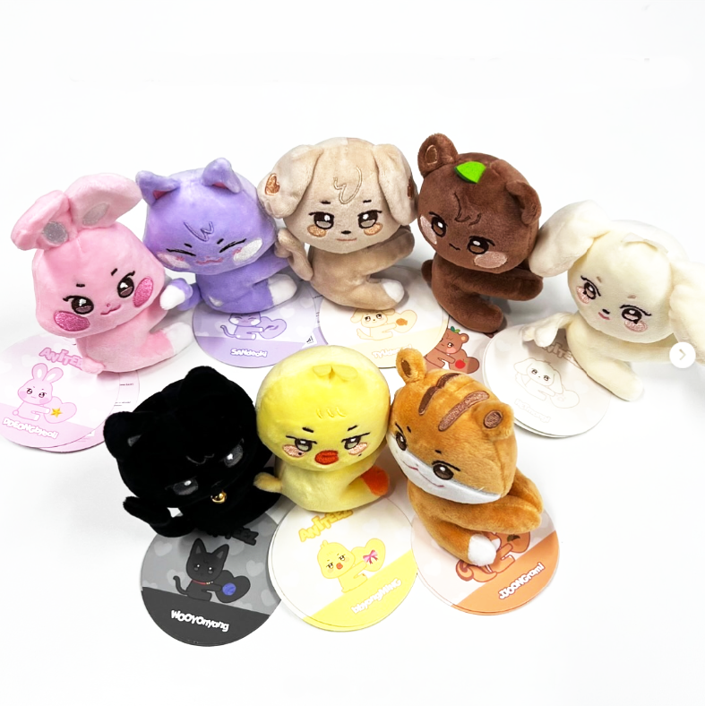 ATEEZ X ANITEEZ IN ICE CITY MD Plush Photocard Holder NWT Pop Up +