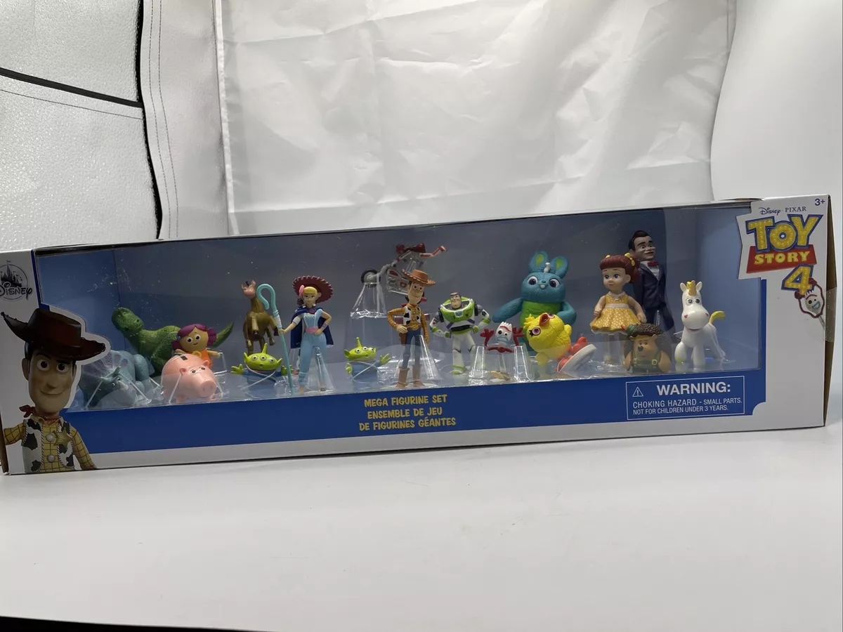 Disney Store Toy Story 4 Mega Figurine Set In Box 19 Figures LB