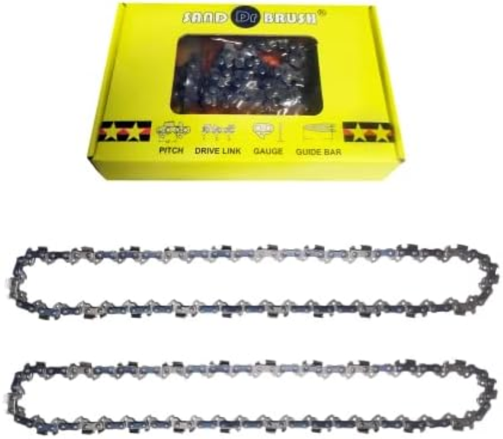 Catena per motosega 2pz per motosega elettrica 16 pollici (40cm) Barï¼ŒCatena di