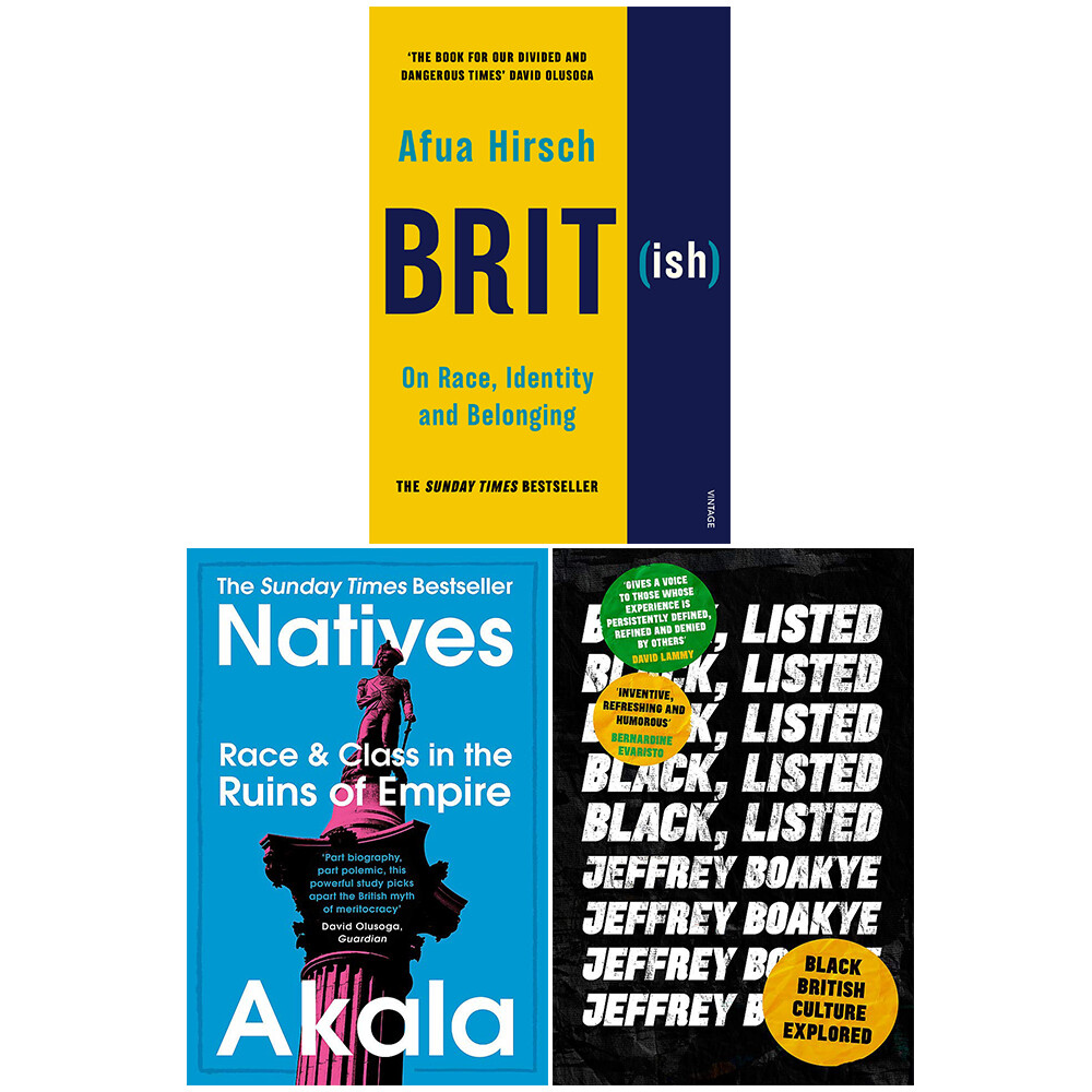 Brit(ish), Natives, Black Listed 3 Books Collection Set Politics Paperback NEW