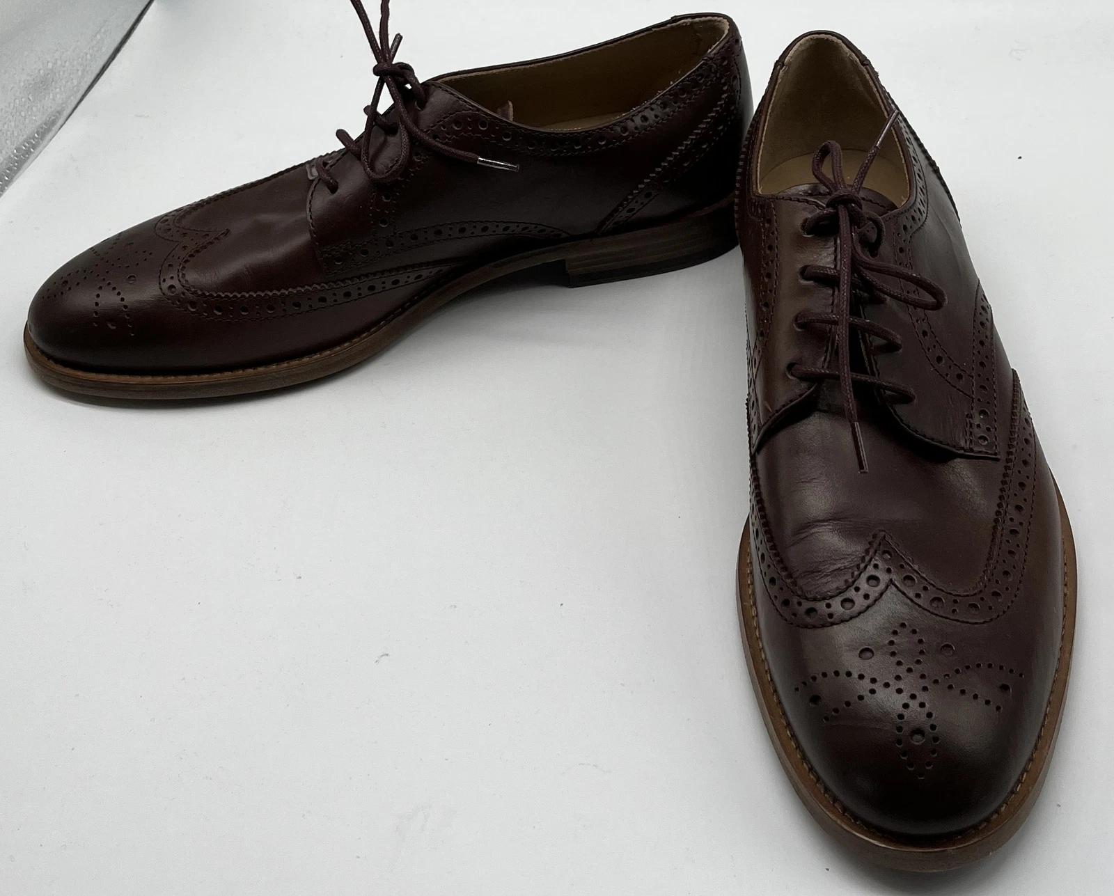 TOD’S Scarpe eleganti Tod's uomo derby oxford in pelle marrone taglia 8